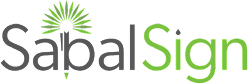 Sabal Sign Logo